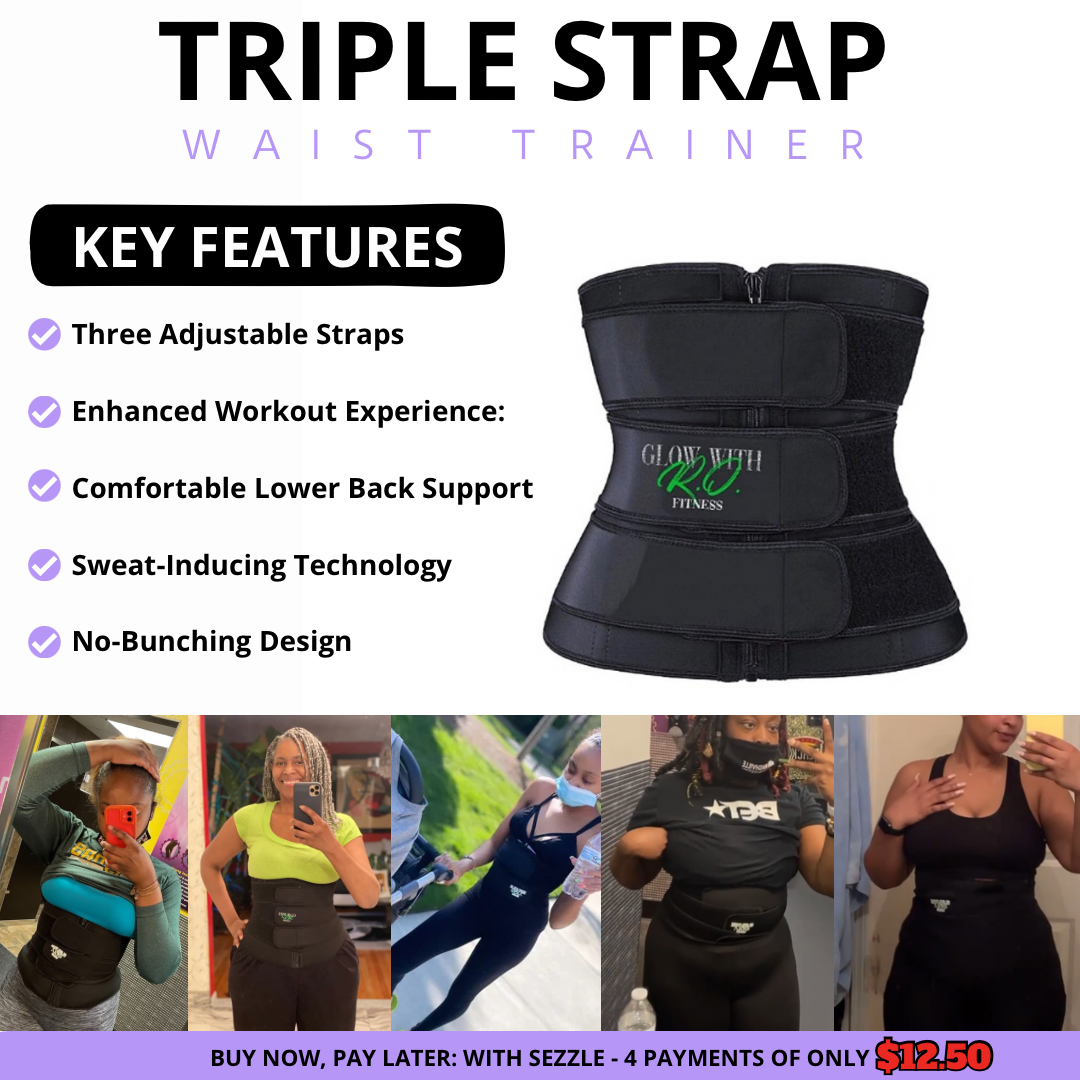 Triple Strap Waist Trainer: Shrink Your Waist in Up to 2 Weeks