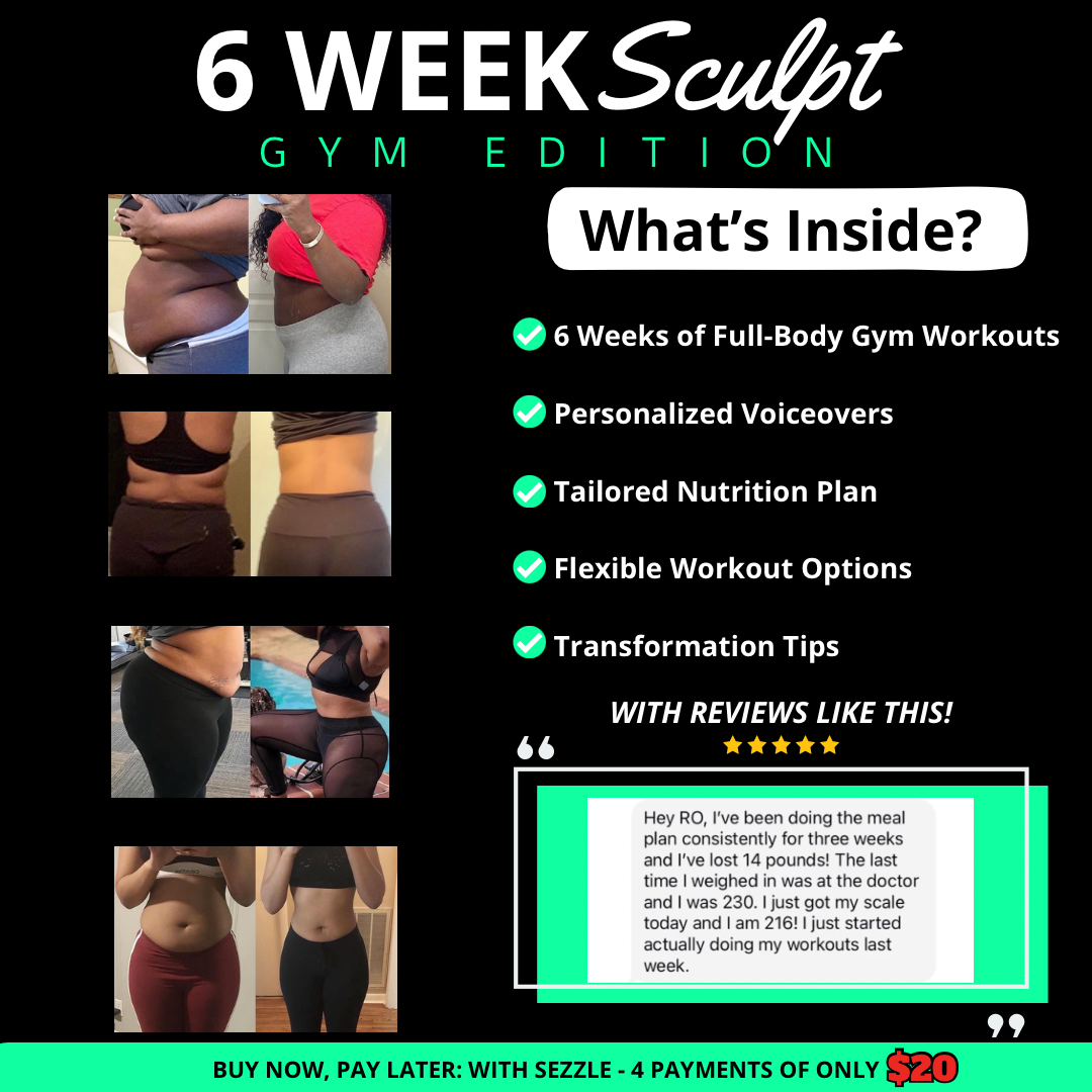 6 week full body workout plan cheap
