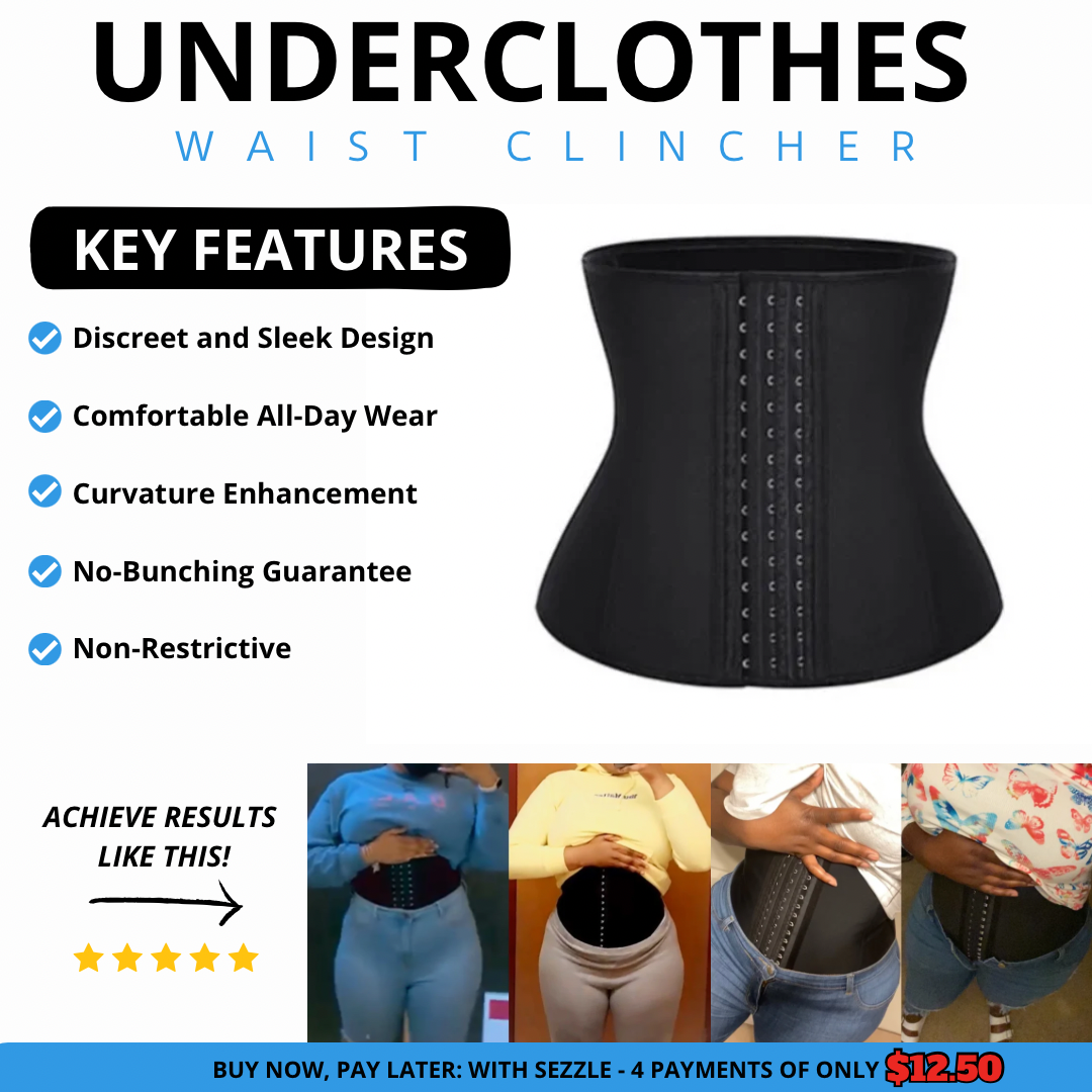 Discover Confidence and Comfort: Underclothes Waist Clincher - Your Secret  to Effortless Curves! – Glow with R.O. Fitness & Yoga