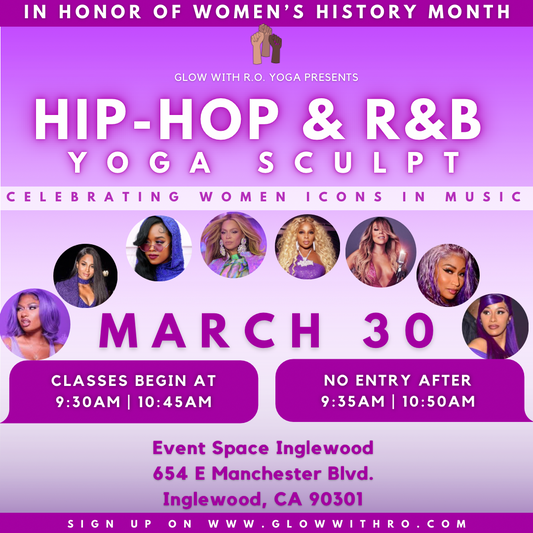 HipHop & R&B Yoga Sculpt - March 30th: 10:45AM