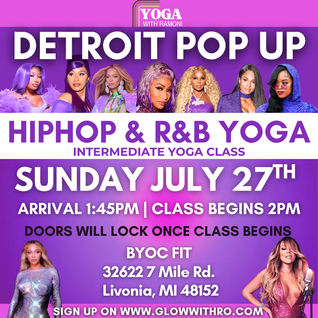 Detroit HipHop & R&B Yoga: July 27th 2PM